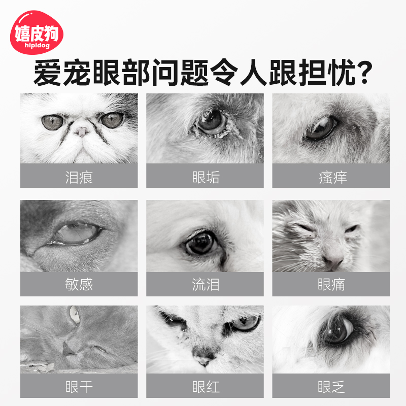 狗狗滴眼液宠物眼药水猫咪消炎去泪痕比熊泰迪博美专用去泪痕神器-图0