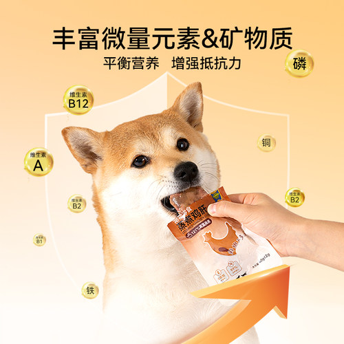 狗狗零食蒸煮鸡肝小型犬幼犬鸡胸肉宠物专用鲜食猫咪补水湿粮拌饭 - 图0