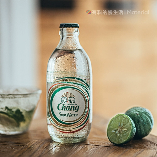 Вся коробка тайского Xiang Chang Brand Brand Bubble Water Thailand Импортированная газированная газированная напитка без сахара 24 бутылки напитка