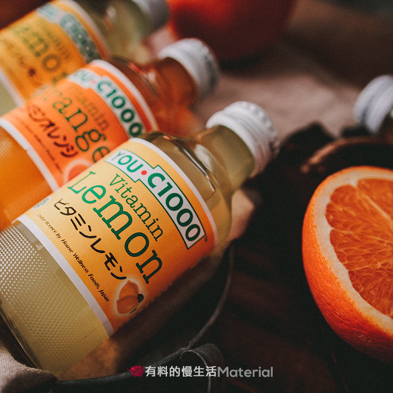 印尼进口饮料YOU C1000优吸柠檬橙汁小敏家同款气泡水果汁汽水 - 图0