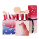 MSQ / 魅 12 bộ cọ trang điểm màu đỏ bộ cọ trang điểm bộ công cụ trang điểm đầy đủ bộ cọ bóng mắt - Các công cụ làm đẹp khác khuôn kẻ lông mày Các công cụ làm đẹp khác