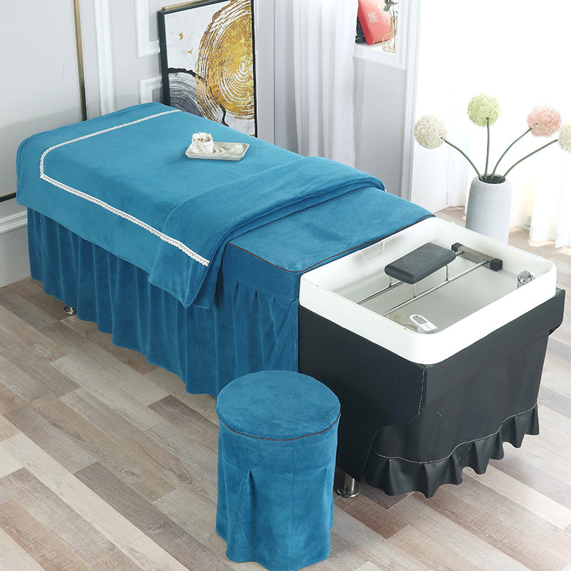 洗头床床罩美容美发床垫茶麸养发馆加绒冬季泰式冲头床按摩可定做,淘宝优惠券,粉丝福利购,淘宝优惠卷
