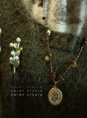 【3件5.8折】轻奢高级感锁骨链女小众设计感项链2025年新款毛衣链