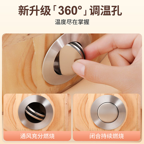 实木艾灸坐灸凳垫熏蒸仪会阴坐灸仪家用蒲团随身灸妇科宫臀艾灸器 - 图3