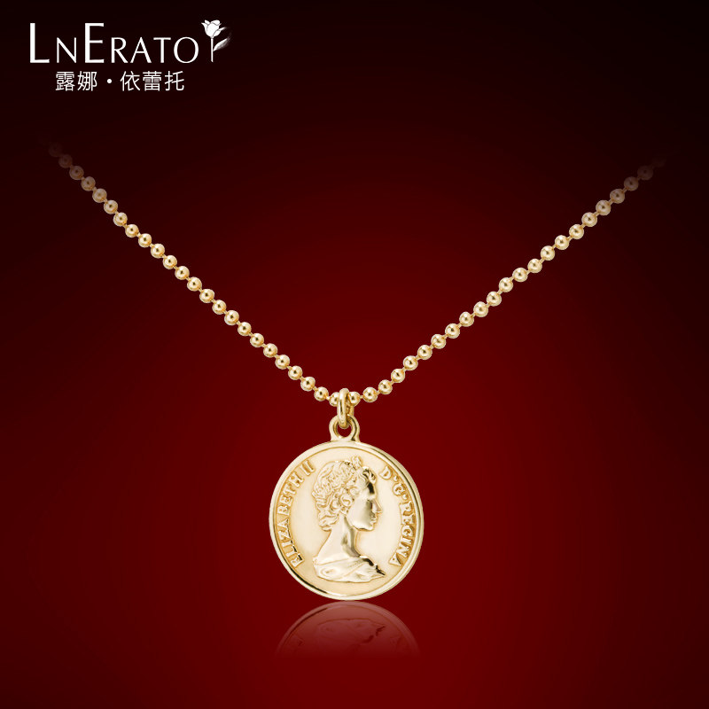 韩国露娜依蕾托原创设计14k锁骨链 LNERATO项链