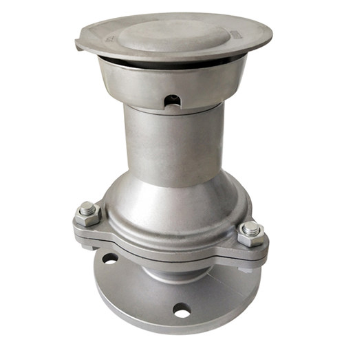 真空压力阀透气帽一体式阻火器机械呼吸阀加油站油罐油气回收PV阀 - 图3