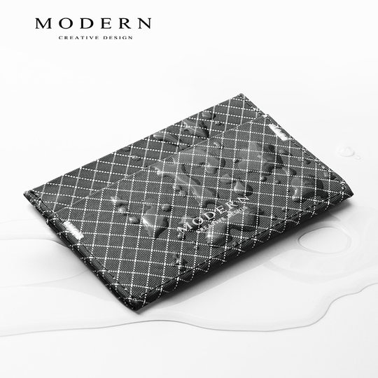 German MODERN multifunctional card holder, ultra-thin portable wallet, men's and women's compact wallet, anti-theft brush, waterproof