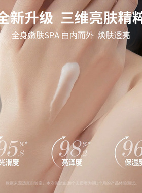 透真烟酰胺美白身体乳女男润肤夏天保湿滋润补水全身持久留香正品