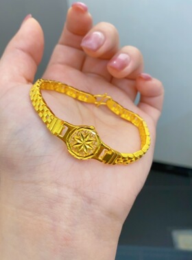 金包银手链女款精致不掉色高级感