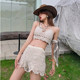 Swimsuit Chengzijia knitted two-piece girl's bikini