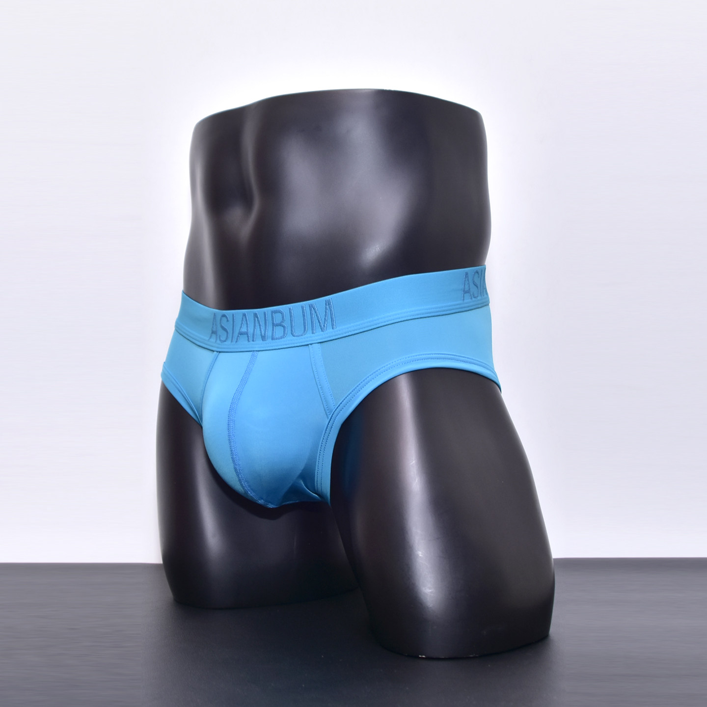 半透冰丝 男士纯色中腰三角裤 轻薄透肤 双层囊袋 性感透气舒适,淘宝优惠券,粉丝福利购,淘宝优惠卷