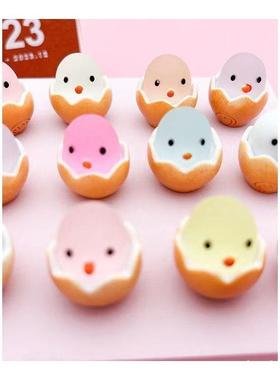 夜光小鸡蛋仔迷你破壳小鸡鸡玩具