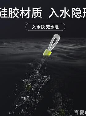 创意分叉器子线分叉器定距硅硅胶豆豆鱼钩分线器家用收纳