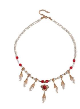 儿童汉服璎珞珍珠项圈女童古装