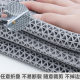 Customized commercial floor mats for outdoor doorways, cuttable carpets, plastic bathroom waterproof and non-slip floor mats, hollow water-proof mats