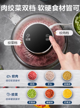 苏泊尔绞肉机家用电动小型搅拌机