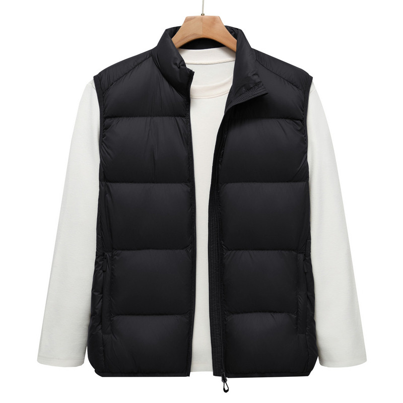 【商场同款】真维斯男装2025冬季新款 立领保暖背心薄羽绒外套,淘宝优惠券,粉丝福利购,淘宝优惠卷