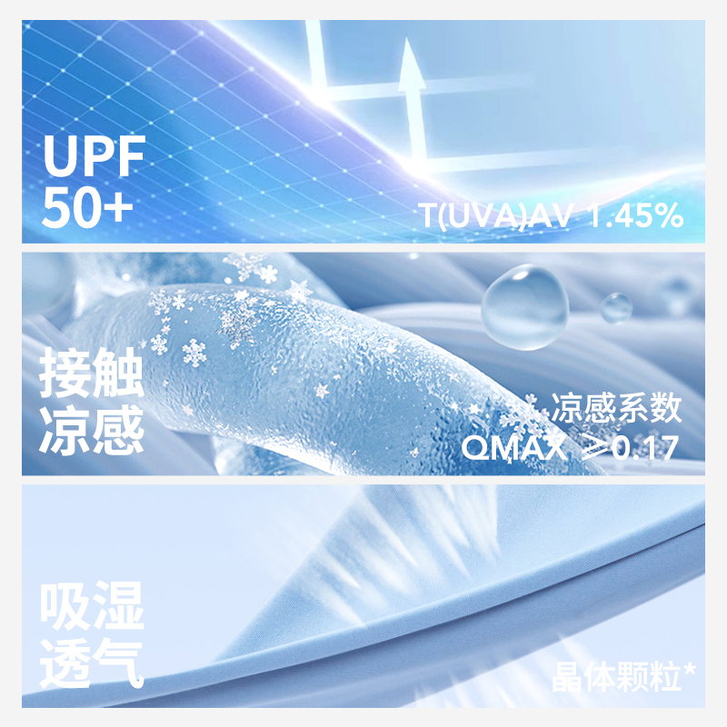 GV真维斯UPF50防晒衣男款夏季防紫外线冰丝户外速干透气防晒服男A-图3