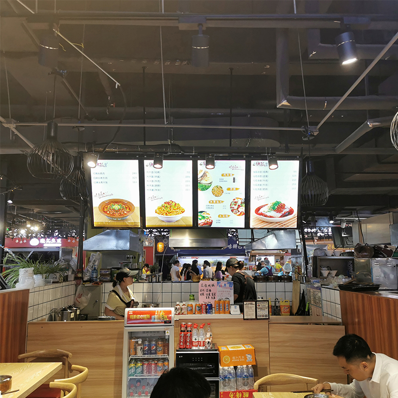 超薄灯箱挂墙式coc奶茶店餐饮点餐牌价目表磁吸LED发光广告牌定做-图3