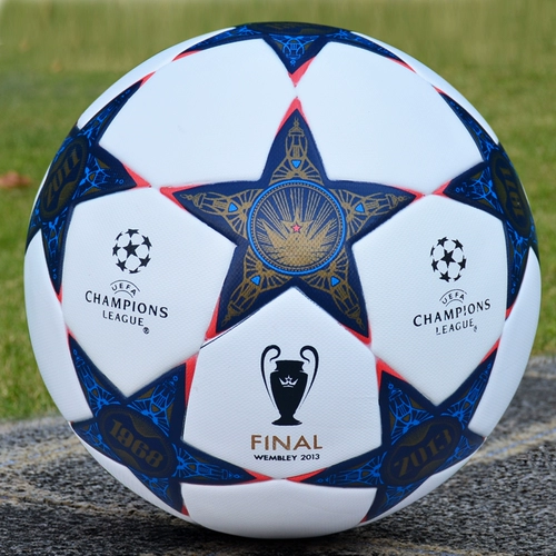 Подлинная Лига Чемпионов УЕФА Женская футбольная футбол PU мягкая кожа № 4 5 мальчиков № 5 для мальчиков в средней школе вступительный экзамен плавный тепловой устойчивость к ношению износа