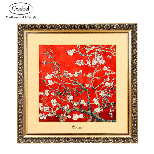 德国Goebel进口欧式客厅陶瓷装饰画玄关艺术品瓷板画餐厅挂画梵高 - 图2