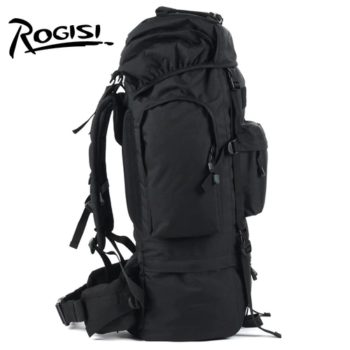 Rogisi военные военные 65L Резервное копирование мужская женская сумка для альпинизма на открытом воздухе возвращается назад рюкзак дикие сумки BN-008