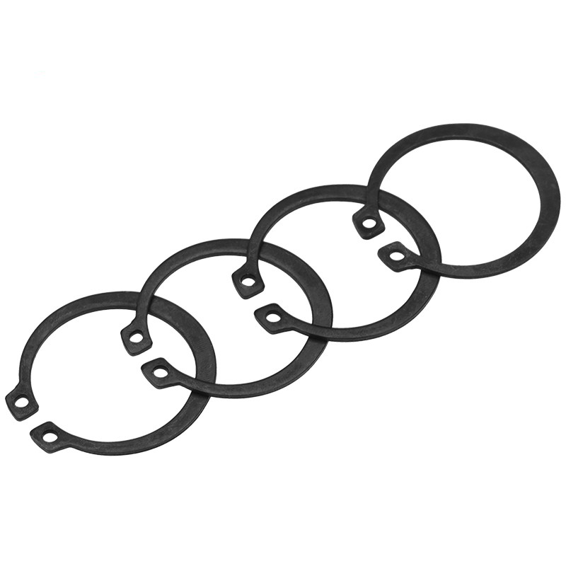 吉吉星A型轴用卡簧发黑色轴卡C形外卡黄垫圈弹性卡环挡圈葫芦轴承 - 图2
