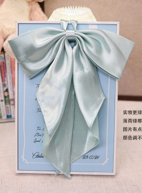 鎏金超大蝴蝶结免打领结jk领巾,水手服需要加延长带