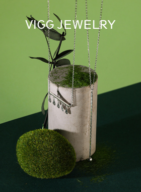 VIGG树枝项链女时尚小众设计2025新款s925纯银轻奢百搭高级感配饰