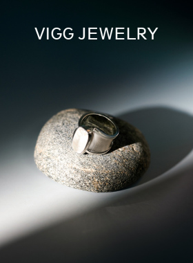 VIGG皓月开口戒指轻奢时尚小众高级感食指环2025年新款潮精致设计