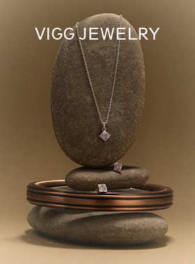 VIGG魔方项链女轻奢高级感时尚2025年新款潮简约百搭s925纯银配饰