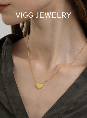 VIGG纯银项链轻奢高级女精致配饰