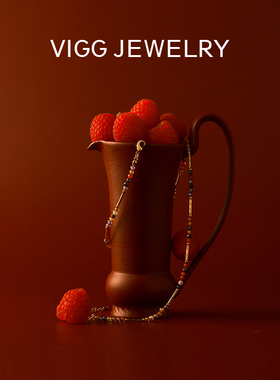 VIGG油画项链女轻奢小众高级