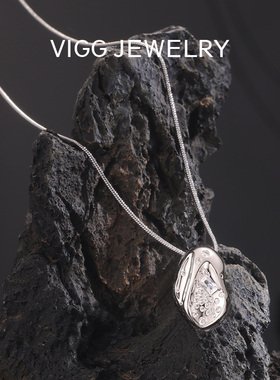 明星同款vigg幸运顽石项链