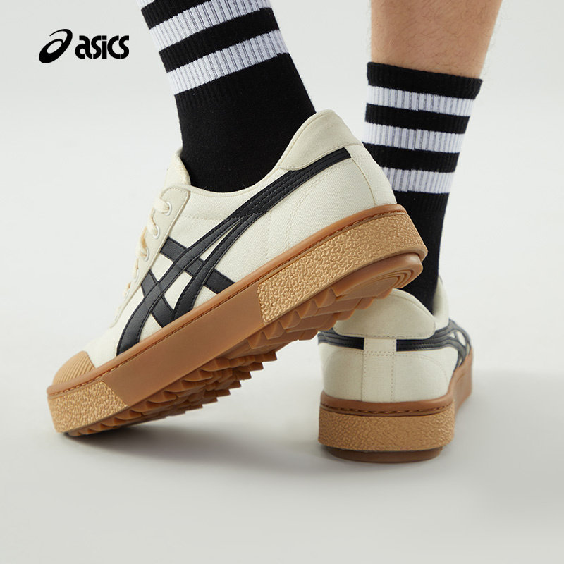 【百亿补贴】ASICSTIGER情侣板鞋COURT TRAIL透气低帮运动休闲鞋,淘宝优惠券,粉丝福利购,淘宝优惠卷