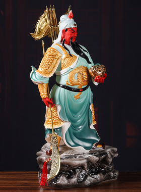 凡匠陶瓷武财神关公佛像
