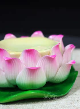 蜡烛灯座陶瓷摆件佛具用品