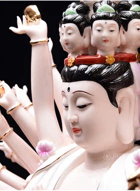 千手观音观世音菩萨供奉摆件佛像