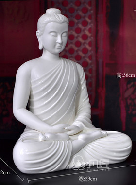 大日如来商务会所礼品德化白瓷