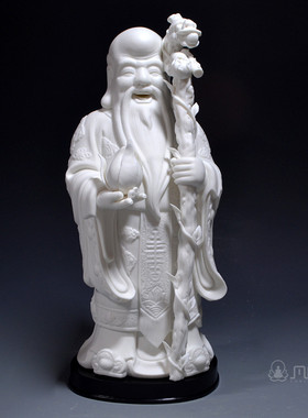 德化白瓷神像生日送礼福禄寿三星