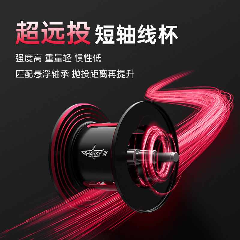 卡斯丁水滴轮超远投翔鲨防炸线翘嘴 kastking鱼线轮