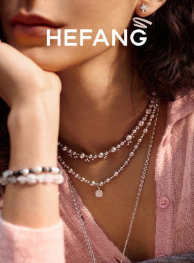 HEFANG气泡方糖项链原创设计