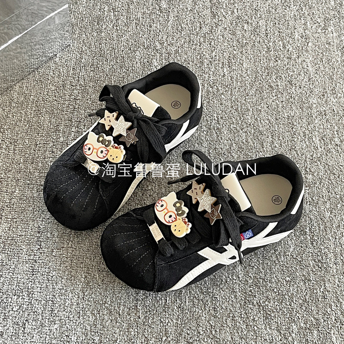 鲁鲁蛋秋季女鞋复古德训鞋子女2025新款爆款小众不撞款板鞋休闲鞋,淘宝优惠券,粉丝福利购,淘宝优惠卷