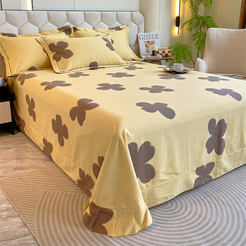 定做订制全棉纯棉加厚磨毛床单被单榻榻米大炕单高低床上下铺加大 - 图0