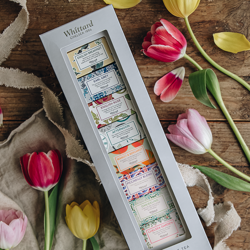 Whittard英国进口八种口味茶包礼盒英式红茶袋泡茶叶节日送礼,淘宝优惠券,粉丝福利购,淘宝优惠卷