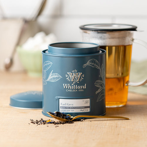 Whittard 英国伯爵红茶100g罐装 英式红茶花果花草茶进口茶叶送礼 - 图0