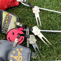 (South Korea Direct Mail) MonsterG Golf Golf Fruit Ridge Fork Golf Mark Putter Sleeve Clip