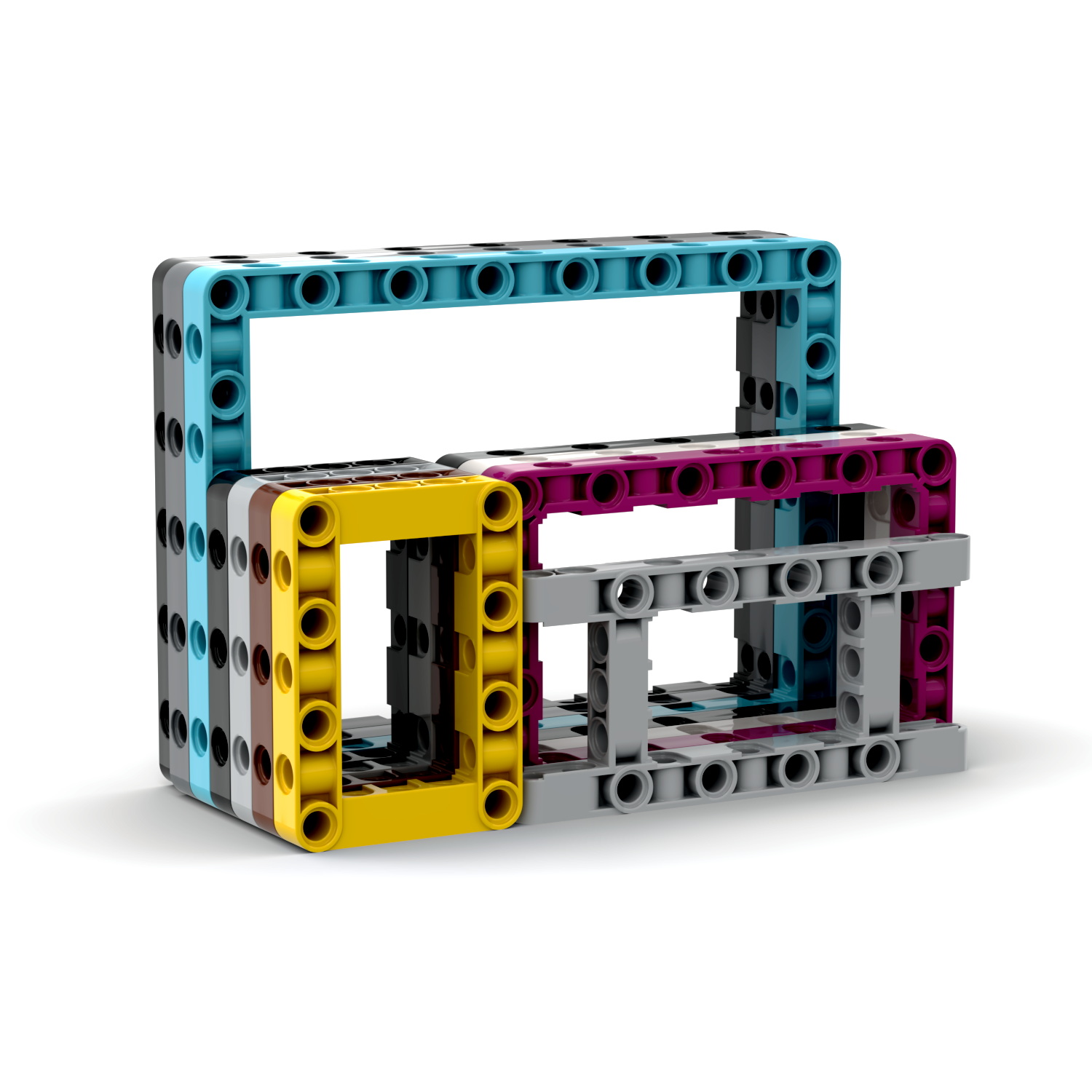 LEGO 乐高零配件 EV3 SPIKE 64179 64178 39794 39790 孔臂圈梁框 - 图3