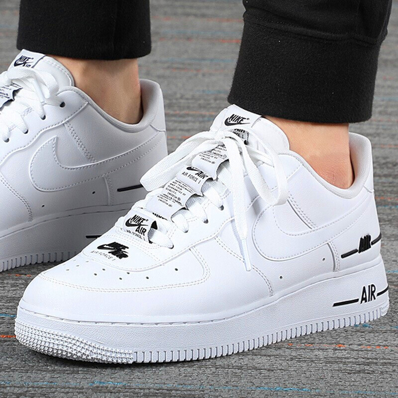 NIKE AF1空军一号男女同款中低帮纯白板鞋 DH2933-CW2288-111-图1