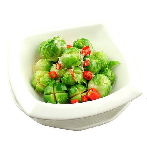 好新鲜孢子甘蓝生态农场新鲜蔬菜沙拉食材小包菜抱子甘蓝小卷心菜 - 图2